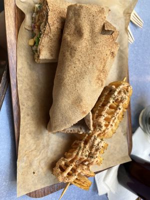 Fabulous Cauliflower wonder  at Vegan Beat in Athens