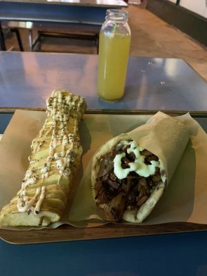 Gyros 😋  at Vegan Beat in Athens