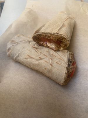 Lahmajun  at Vegan Beat in Athens