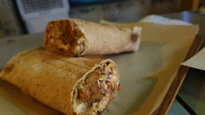 Wrap at Vegan Beat in Athens