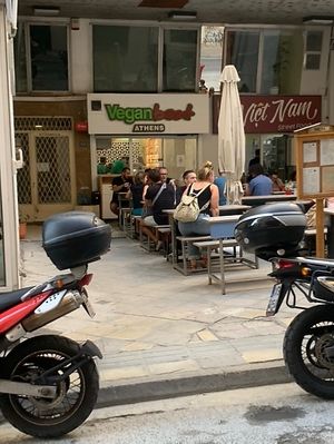   at Vegan Beat in Athens