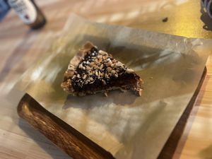 Snicker pie  at Vegan Beat in Athens