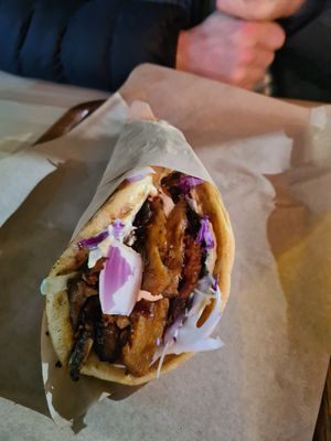 Kebab at Vegan Beat in Athens