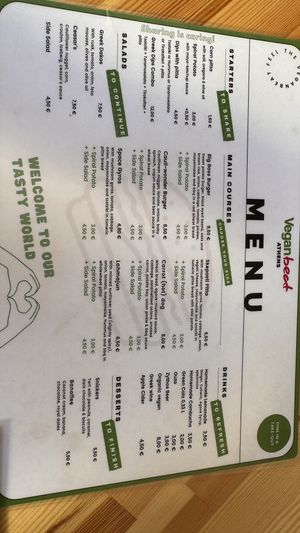   at Vegan Beat in Athens