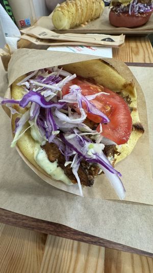 Space Gyro  at Vegan Beat in Athens