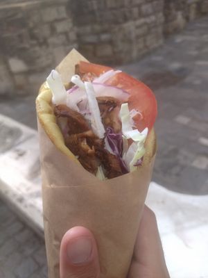 Gyro at Vegan Beat in Athens