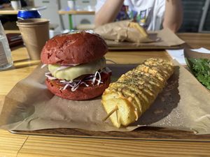 Big Boss Burger   at Vegan Beat in Athens