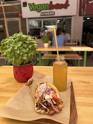   at Vegan Beat in Athens