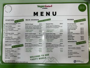 Fully vegan with lots of options  at Vegan Beat in Athens