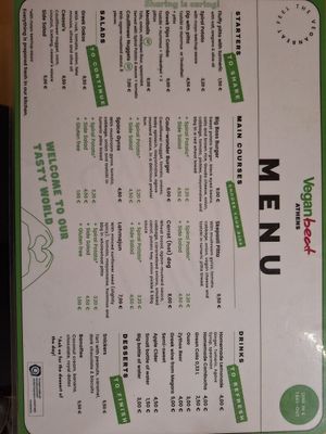  at Vegan Beat in Athens