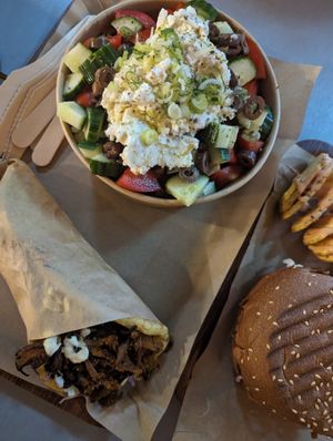   at Vegan Beat in Athens