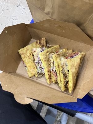 Skeptic Pitta .. ( take away)  at Vegan Beat in Athens