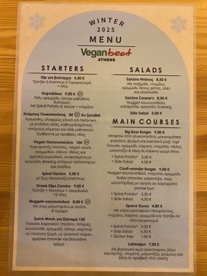   at Vegan Beat in Athens