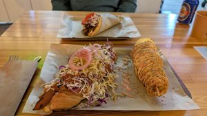 Amazing food! It just tasted fantastic! 100% to recommend 👍 We spent 20 euro for 2 people at Vegan Beat in Athens