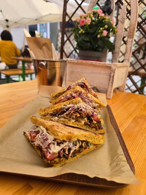 Skepasti Pitta at Vegan Beat in Athens