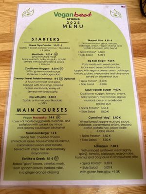   at Vegan Beat in Athens