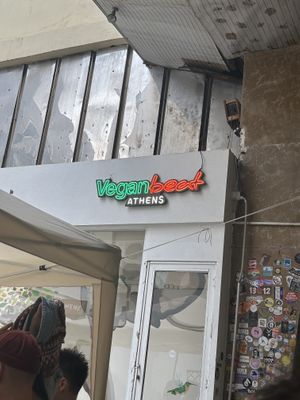   at Vegan Beat in Athens