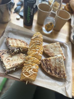 Mushroom gyros   at Vegan Beat in Athens