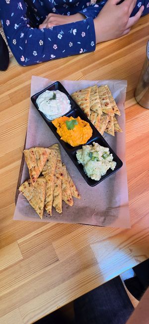 3 dips Combo at Vegan Beat in Athens