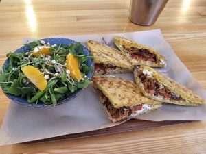 Skepasti Pitta at Vegan Beat in Athens