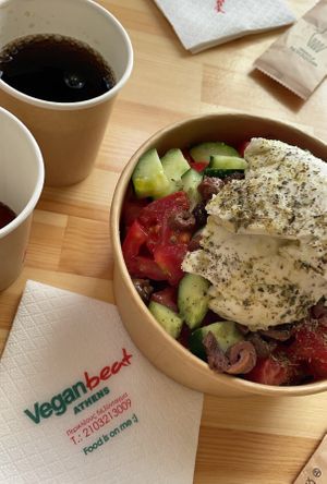   at Vegan Beat in Athens