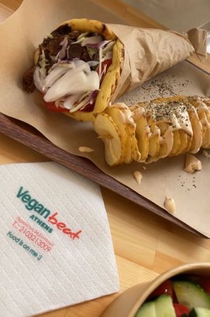   at Vegan Beat in Athens