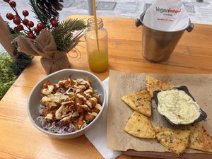 Cauliflower and Zaziki pita     at Vegan Beat in Athens