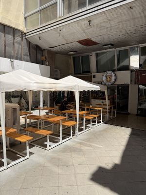 Outdoor  at Rhino Vegan Beat in Athens