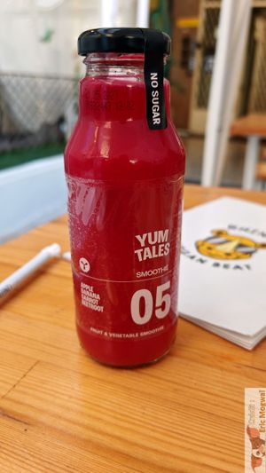 Smoothie at Rhino Vegan Beat in Athens