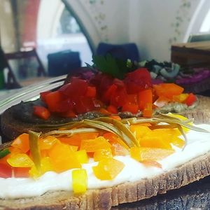 brucetta at Vegan Beat in Athens