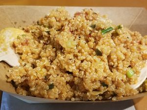 Quinoa Salad at Vegan Beat in Athens