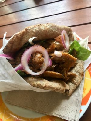 GYROS!!! at Vegan Beat in Athens