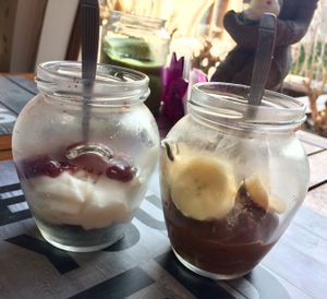 Desserts! at Vegan Beat in Athens