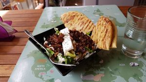 Persephone's Salad at Vegan Beat in Athens