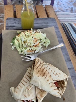 Tasty lunch  at Vegan Beat in Athens