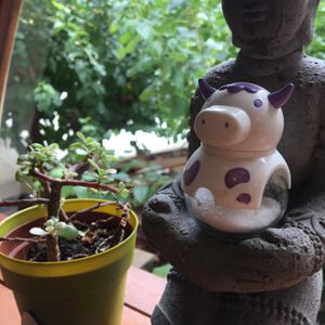 Happy Cow🐮 @ Vegan Beat Athens 👍🏻😃 at Vegan Beat in Athens