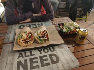 All we need  at Vegan Beat in Athens