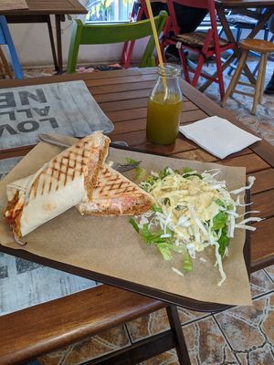 Fab food at Vegan Beat in Athens