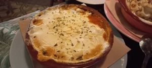 Veg lasagna (or was it fennel and leek gratin? Can't remember, they looked the same) at El Escondite de Conil - Maybe closed in Conil De La Frontera