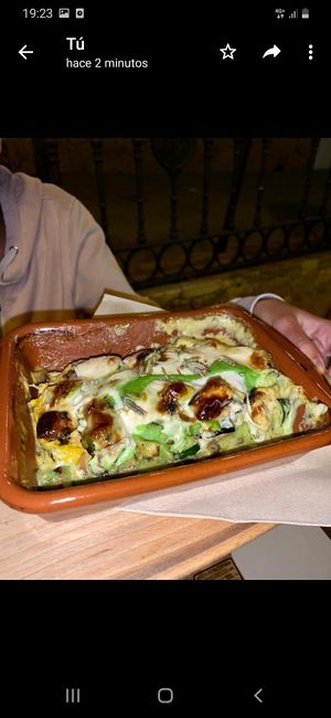 Gratén de hinojo y puerros con bechamel vegana at El Escondite de Conil - Maybe closed in Conil De La Frontera