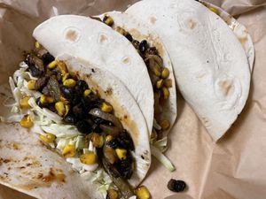 Vegan Taco Trio  at Island Wing Company in Destin
