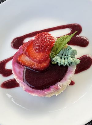 Cashew Cheesecakes  at Vegan Delights by Lisa-Ann in Whitby