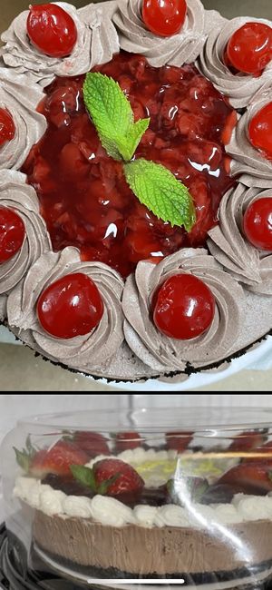 Black Forest Cake   at Vegan Delights by Lisa-Ann in Whitby