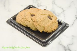Gluten-free Coconut Cookies  at Vegan Delights by Lisa-Ann in Whitby