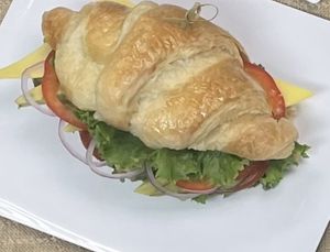 Croissant Sandwiches  at Vegan Delights by Lisa-Ann in Whitby