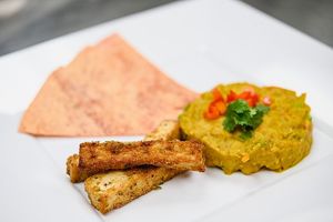 Tofu & Chickpeas   at Vegan Delights by Lisa-Ann in Whitby