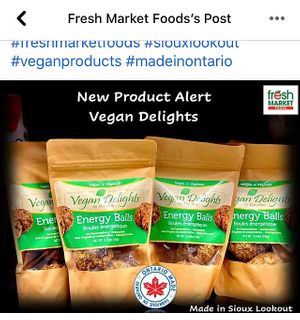 Energy Balls at Vegan Delights by Lisa-Ann in Whitby