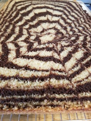 Marbled cakes at Vegan Delights by Lisa-Ann in Whitby