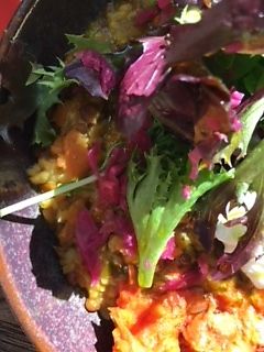 Spiced Lentil Kicharis at Egg Of The Universe in Rozelle