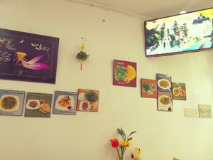 Lovely decorations at Huong Viet - Nguyen Trai in Ho Chi Minh City